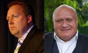 Rod Drury and Henare O Keefe