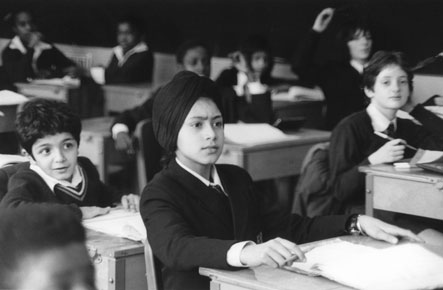 Darcy Lange, Ladywood Comprehensive School, Birmingham 1976. Courtesy of Darcy Lange Estate and the Govett-Brewster Art Gallery.