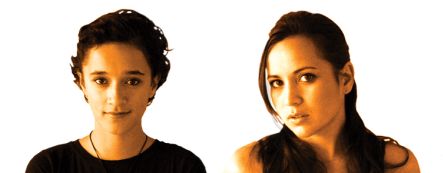 Keisha Castle Hughes and Renae Maihi