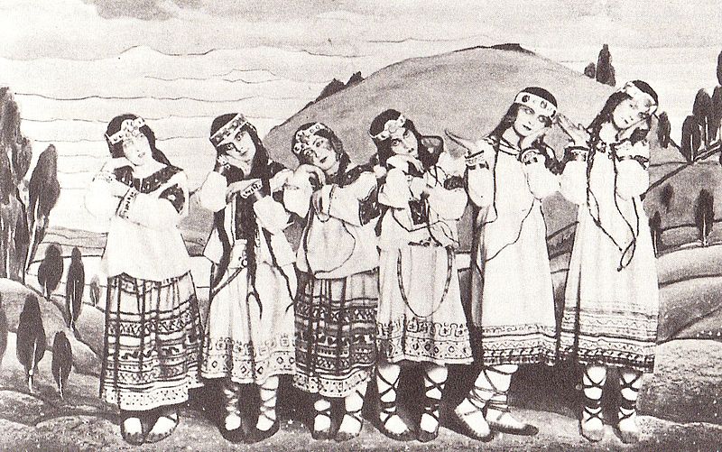 Rite of Spring dancers